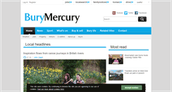 Desktop Screenshot of burymercury.co.uk